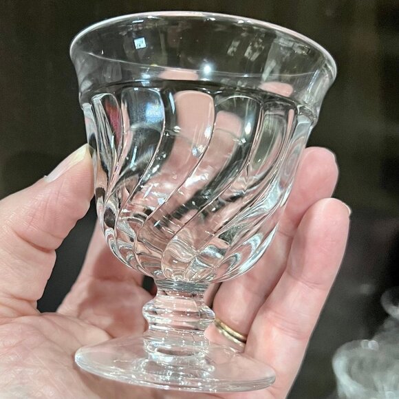 4 Colony Crystal by Fostoria fruit oyster cup Pattern Code: FOSCOLO - Picture 4 of 8